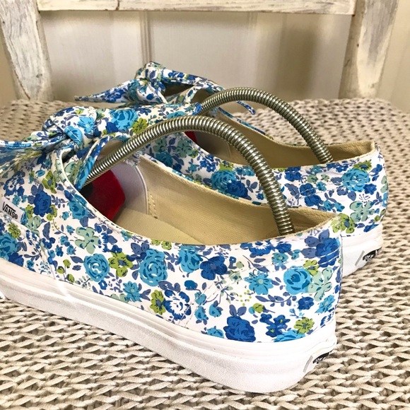 Vans Authentic Knotted Blue Ditsy Floral - Picture 8 of 16